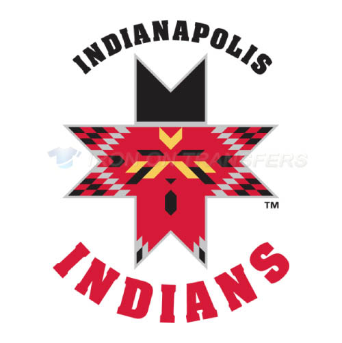 Indianapolis Indians Iron-on Stickers (Heat Transfers)NO.7974